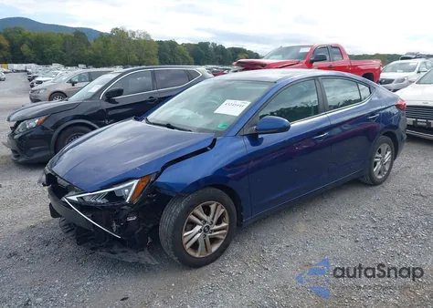 2020 Hyundai Elantra Sel из США, поврежденный, VIN 5NPD84LF6LH578614